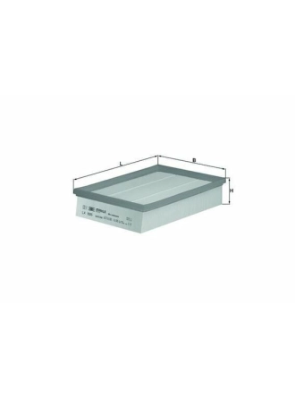 MAHLE LX935 | Hava Filtresi Transit V184 00-06 V347 V348 Tt9 2,2 TDCI 2,4Tdcı Tt9 06-14 V363 Ttg 14-/ Navara Np300 2.5 DCI 05-11 Pathfinder 2.5 DCI 05-11