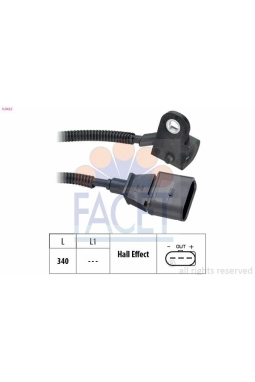 FACET 9.0423 | Eksantrik Mil Konum Sensörü Ford Galaxy 1,9Tdcı 90Ps 99 > 06 Audi A2 A3 / Seat Alhambra Altea Altea Xl Arosa Cordoba Ibiza Leon VW Golf IV Bora Beetle Jetta