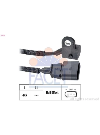FACET 9.0422 | Eksantrik Mil Konum Sensörü Ford Galaxy 1,9Tdcı 90Ps 99 > 06 Audi A2 A3 / Seat Alhambra Altea Altea Xl Arosa Cordoba Ibiza Leon VW Golf IV Bora Beetle Jetta