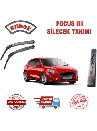 Silbak Focus 4 Ön Silecek Süpürge Takımı 2 Adet Silbak 2018-2020