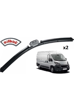 Silbak Peugeot Boxer / Silecek, Muz Tipi, Takım, 650mm-550mm