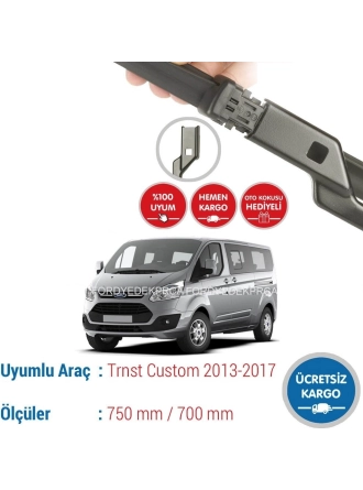Silbak Ford Transit Custom Ön Silecek Takım Muz Tip (