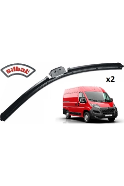 Silbak Citroen Jumper / Silecek, Muz Tipi, Takım, 650mm-550mm
