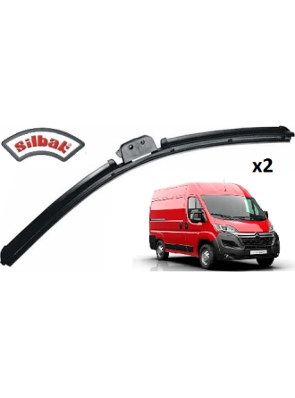 Silbak Citroen Jumper / Silecek, Muz Tipi, Takım, 650mm-550mm