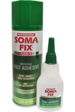 Somafix Genel Amaçlı Hızlı Yapıştırıcı S663 - 200ML + 50GR
