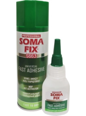Somafix Genel Amaçlı Hızlı Yapıştırıcı S663 - 200ML + 50GR