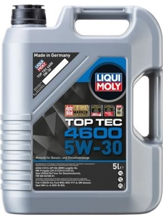 Liqui Moly Top Tec 4600 5W-30 5 Litre Motor Yağı (Üretim Yılı: 2023)