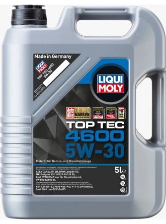 Liqui Moly Top Tec 4600 5W-30 5 Litre Motor Yağı (Üretim Yılı: 2024)
