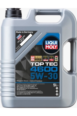 Liqui Moly Top Tec 4600 5W-30 5 Litre Motor Yağı ( Üretim Yılı: 2019 )