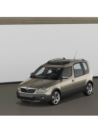 Plastech Skoda Roomster 2006-2015 Kol Dayama Kolçak Kapağı Bej Kumaş 6R0867173