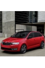 Plastech Skoda Rapid 2012-2021 Kol Dayama Kolçak Kapağı Gri Suni Deri 6R0867173