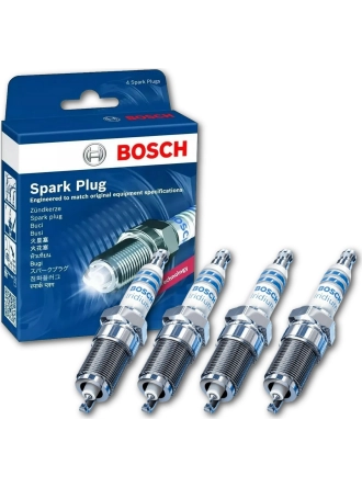 Bosch Toyota Corolla Auris 1.33 1.6 1.6 Vvt-I Dual Vvt-I 2006-2020 Bosch Çift Iridyum Buji 4 Adet
