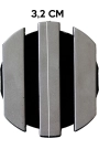 DNC Auto Part Bmw E46,E36,E39,E60,E34,E38  Motor Kapak Klipsi (Zebra)