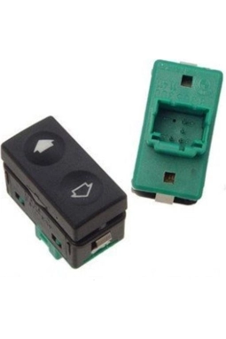 Heropar Bmw E36 ve Z3 Uyumlu Cam Düğmesi Yeşil Oem No 61318365300