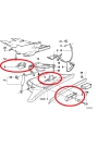 Yyo Bmw E34 Torpido Kapak Açma Mandalı ve Kapak Menteşesi - E34 Torpido Kapak Onarım Seti 51161849472 - 51161946513 - 51161848873 - 51161944479