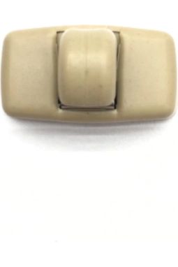 Plastech Vw Polo 2002-05 Güneşlik Tutucu Klipsi Kanca Bej Krem 3B0857561B
