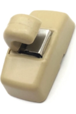 Plastech Vw Passat B5.5 01-05 Güneşlik Tutucu Klipsi Kanca Bej 3B0857561B