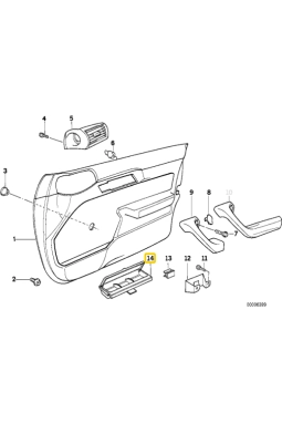 Yyo Bmw Madeni Para Kutusu - Bozuk Para Kutusu E24 E28 E30 E32 E34 72601971248 51418110033