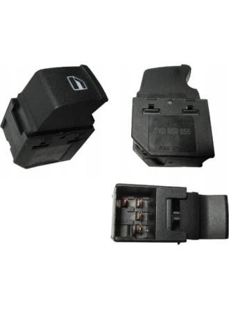 Yyo Skoda Fabia I 1999-2008 Cam Düğmesi Cam Butonu Fabia 6Y2 Fabia 6Y3 Fabia 6Y5 6Y0959855 An-1404 114288001 A122