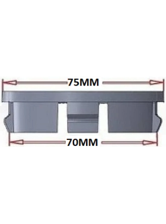 Yyo Mercedes-Benz Jant Göbeği Arması 70-75Mm Yıldızlı Logolu 1 Adet