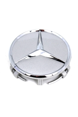 Yyo Mercedes-Benz Gri Jant Göbeği Arması 70-75MM  1 Adet