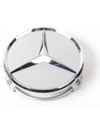 Yyo Mercedes-Benz Gri Jant Göbeği Arması 70-75MM  1 Adet