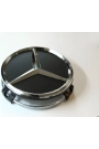 Yyo Mercedes-Benz Jant Göbeği Arması Siyah 70-75Mm