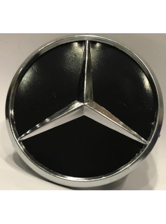 Yyo Mercedes-Benz Jant Göbeği Arması Siyah 70-75Mm