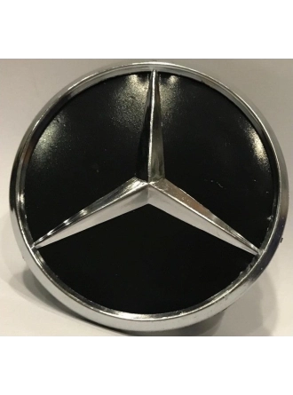 Yyo Mercedes-Benz Jant Göbeği Arması Siyah 70-75Mm