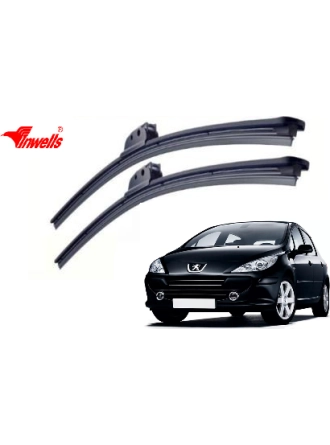 Inwells Peugeot 307, 2005 - 2007 / Silecek, Muz Tipi, Takım, 710mm-650mm