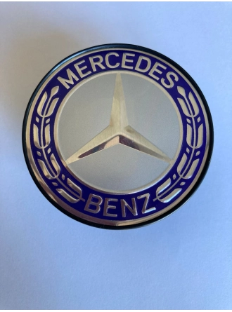 Yyo Mercedes-Benz Jant Göbeği 70MM-75MM Gri-Mavi Yeni Model