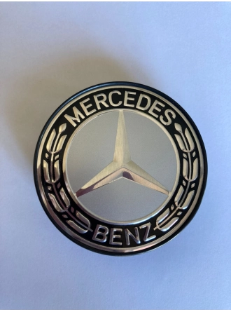 Yyo Mercedes-Benz Jant Göbeği 70MM-75MM Gri-Siyah Yeni Model