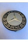Yyo Mercedes-Benz Jant Göbeği 70MM-75MM Gri-Siyah Yeni Model