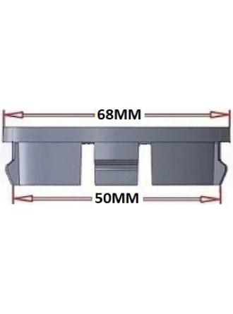 Yyo Ford Jant Göbeği 50MM-68MM Parlak Nikelajlı