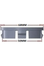 Yyo Ford Jant Göbeği 50MM-68MM Parlak Nikelajlı
