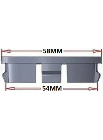Yyo Ford Jant Göbeği 54MM-58MM Mavi