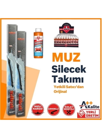 Silbak Toyota C-Hr (2016 - 2019) Muz Silecek Takımı Cam Sabunu