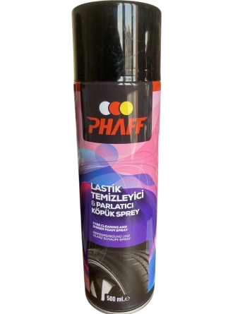 Yyo Lastik Parlatıcı  Oto Lastik Temizleyici Lastik Parlatıcı Köpük Sprey 500ML