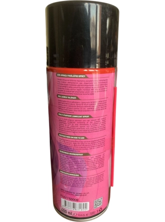 Yyo Çok Amaçlı Yağlayıcı Çözücü (WD40 Muadili) Pas Sökücü-Yağlayıcı 400ML Pf-40