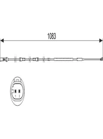 1987473500 Fren Balata Fisi On Bmw F10 F11 F06 F12 F13 F01 F02 F03 34356791958 (WA155651)