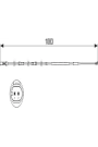 Bosch 1987473500 Fren Balata Fisi On Bmw F10 F11 F06 F12 F13 F01 F02 F03 34356791958 (WA155651)