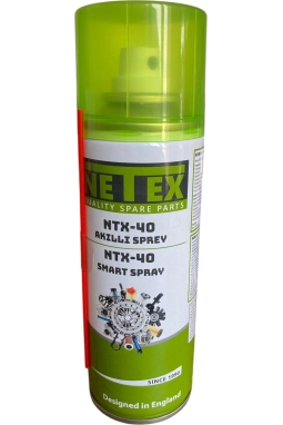 Netex Yyo Akıllı Sprey WD40 Muadili Ntx-40 Pas Sökücü Sprey Yağlayıcı Sprey Temizleyici Sprey 200 ml Genel Bakım Spreyi