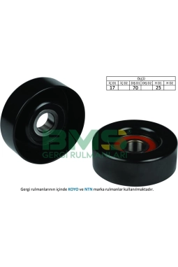 Bms Alternatör Gergi Rulmanı Escort-Fıesta-Focus 1.6 16V 70X25MM YS4E19A216AA