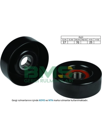 Bms Alternatör Gergi Rulmanı Escort-Fıesta-Focus 1.6 16V 70X25MM YS4E19A216AA