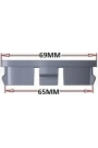Yyo Jant Göbeği Siyah-Beyaz Jant Göbeği 68MM-65MM F10 F30 G30 G20 F02 F01 1 Adet Gönderilir