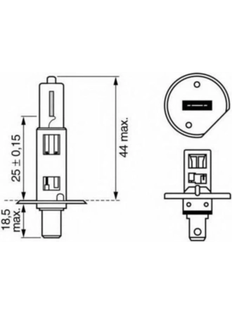 Bosch 1 987 302 801 H1 Eco Ampul 12V 55W P14-5S