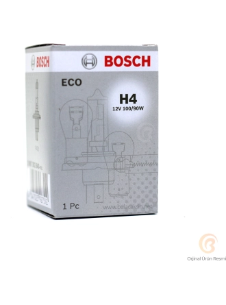 Bosch Ampul H4 12V 100W P43T Tırnaklı 1987302840 2 Adet