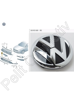YYO Passat B8 (2019-2020) Ön Panjur Arması 3G0853600