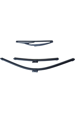 Silbak Fiat 500 2021-2025 Ön Cam Arka Cam Silecek Seti
