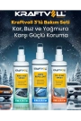 Yyo Kraftvoll Germany Buğu Önleyici Buz Çözücü Yağmur Kaydırıcı Kışlık Bakım Set 250ML x 3